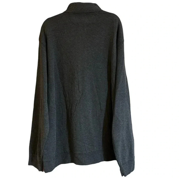 Polo by Ralph Lauren 1/4 Zip Gray Pullover Size XXL - Picture 4 of 9